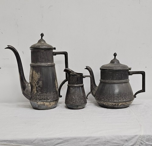 Tris caffettiere lattiera - tris, caffettiere,