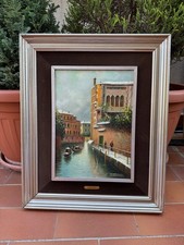 DIPINTO OLIO SU TELA "SCORCIO