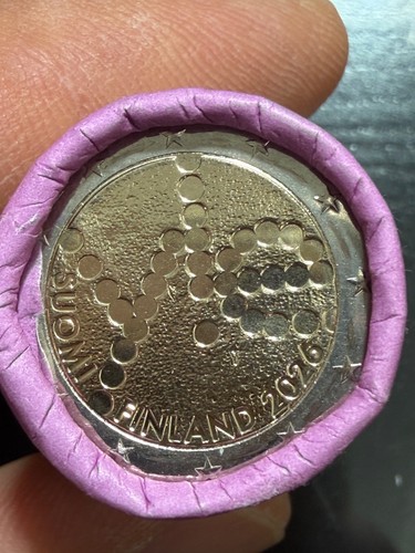 Euro finlandia fdc - 2, 2026