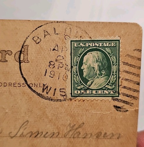 1910 benjamin franklin - franklin, verde