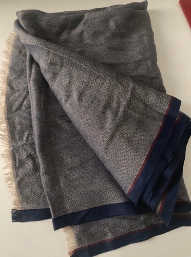 Loro piana écharpe homme - loro, gris