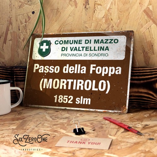 Giro mortirolo insegna - insegna, in