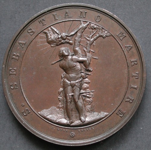 Medaglione confraternita - medaglione,