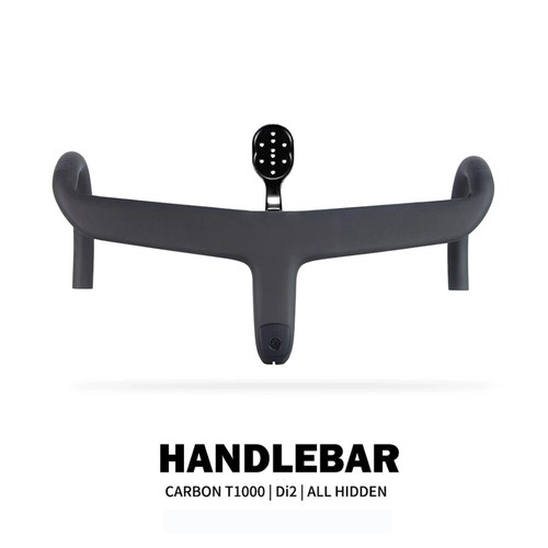 Manubrio integrato carbonio - ,
