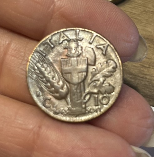 Moneta centesimi lire - 10, di