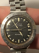 Raro astronauta Bulova Accutron vintage anni 60 funzionante batteria fresca vendita immobiliare