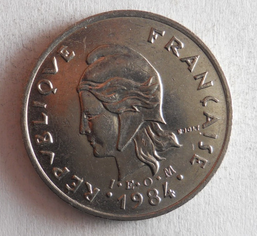 Tahiti franchi 1984 - franchi,