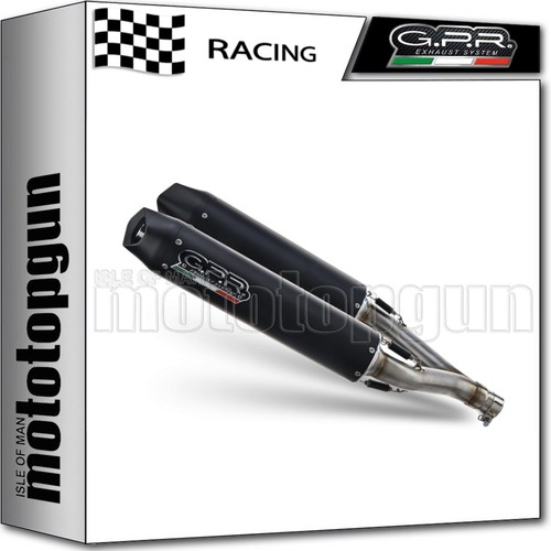 Scarico racing alluminio nero - scarico,