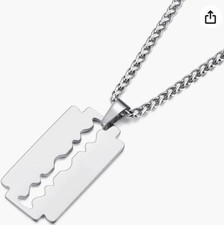 Collana Ciondolo Lama Rasoio
