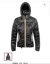 Giacca K-Way LILY SWAROVSKI corta donna nuova con etichetta taglia 8