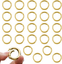 24 Pezzi Scatto Molla Rotonda