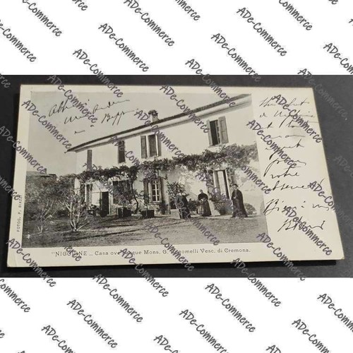 Cartolina nigoline casa ove - cartolina,