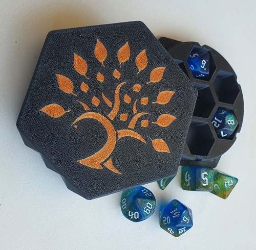 Scatola porta dadi rpg - porta,
