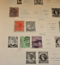 Victoria lotto francobolli xix - victoria,