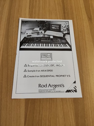 1986 sequential prophet - sequential, vs