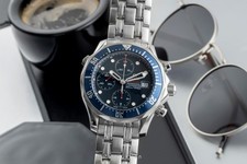 Omega Seamaster Diver 300M Cronografo Acciaio Automatico Orologio Uomo 2225.80.00 