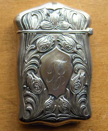 Cassaforte fiammiferi antica