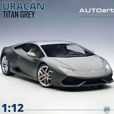 Modellino LAMBORGHINI HURACAN LP610-4 Grigio Titan Scala 1:12 Apribile AUTOArt