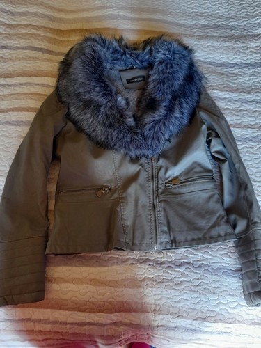 Giacca pelle inbottita - giacca,