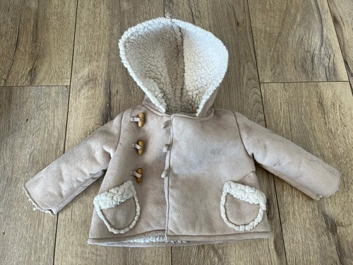 Cappotto giacca sherpa beige