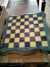 Scacchiera in alabastro