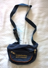 S.TACCHINI  MARSUPIO a CORPO ANTISCIPPO  GIOVANE cm 24 x cm 14 + 36  NERO USATA