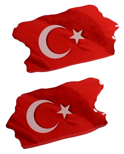 Bandiere turchia adesivi - turchia,