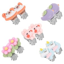  5 Paia Orecchini Clip On