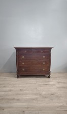 82764 Comò in legno massello con cinque cassetti