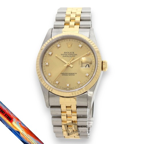 Rolex datejust 16233g diamond - datejust,