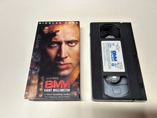 8MM Eight Millimeter VHS  Tape Nicolas Cage  