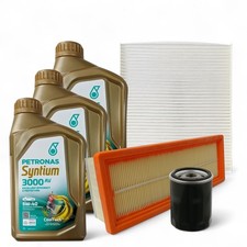 Kit Tagliando Fiat Panda (169) 1.2 1.4 Metano GPL  BZ 3 Filtri 3 Litri Olio 5W40