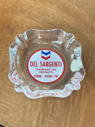 Posacenere vetro vintage del - vetro,