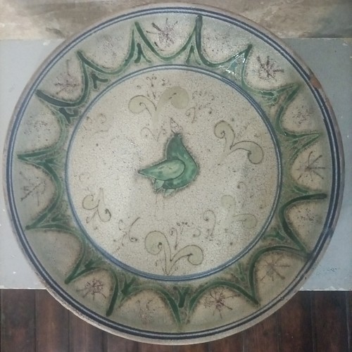 Piatto antico ceramica - piatto, sicilia