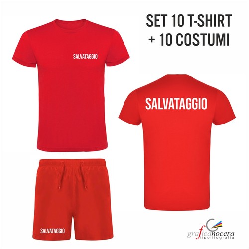 Set shirt 10 costumi - t-shirt, +