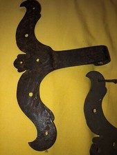 ANTICHI CARDINI CON CHIODI ORIGINALI INIZI 1900