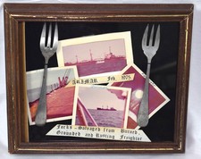 Foto recupero relitti nave da carico Tampa '75 forchette Arimar libanese