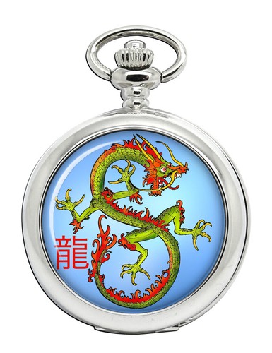 Dragone cinese orologio - cinese, da