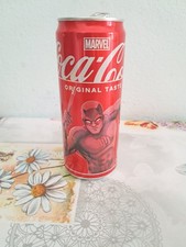 Coca-Cola Daredevil Lattina Edizione Limitata 2024 Vuota Rara da Collezione