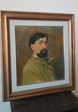 Olio su tela ritratto anni