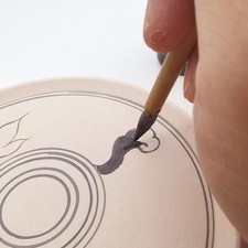 Pennello per ceramica da 3