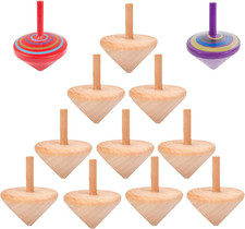 Trottola Di Legno,20Pcs