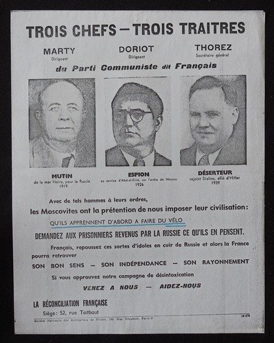 Tract politique 3chefs - , 3