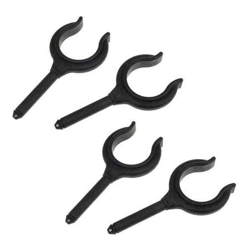 Pezzi nero nylon per barca - 4,