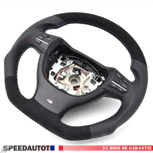 Tuning volante piatto pelle - tuning,