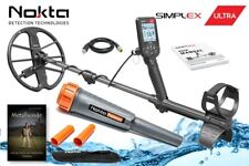 Nokta Simplex ULTRA metal detector & Nokta Pinpointer & manuale cacciatore di tesori
