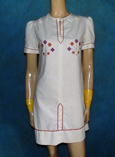 Vestito blusa dacron autentico - vestito/blusa,