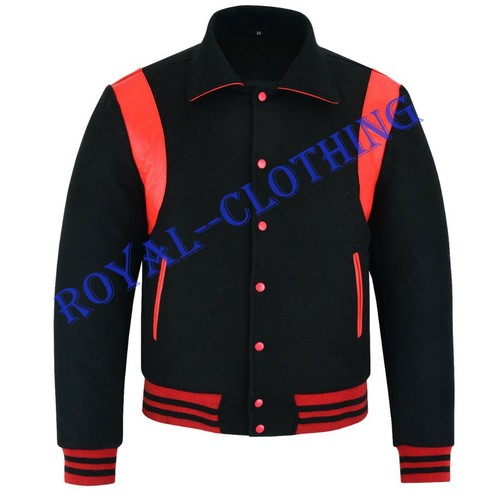 Varsity letterman bomber - letterman,