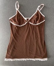 Top canotta Yamamay marrone e