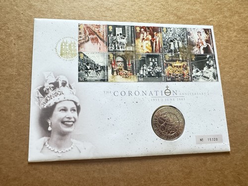 Medaglia gran bretagna - bretagna, fdc